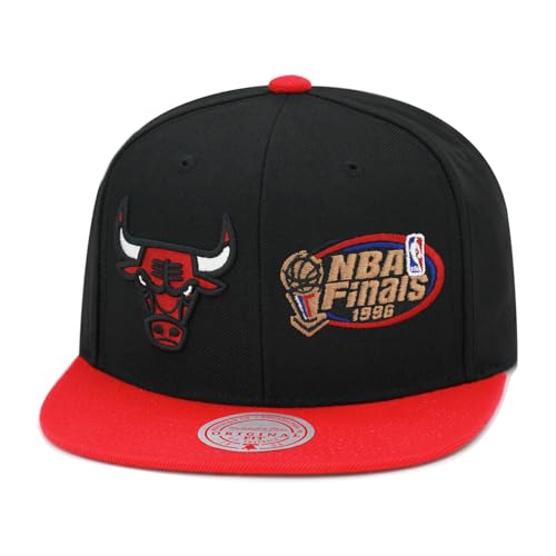 Casquette NBA Dual Whammy Snapback Mitchell & Ness ajustable visière plate mode homme accessoire retro