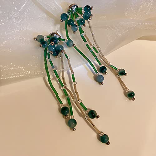 Geometric Drop Statement Earrings Acrylic Fireworks Stud Earring Leaf Dangle Earrings Jewelry Gifts