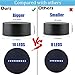 2 Pack 3D Led Night Light Lamp Base, Includes Remote Control, Blank Acrylic and Charger Cable, Adjustable 7 Colors Lights Base