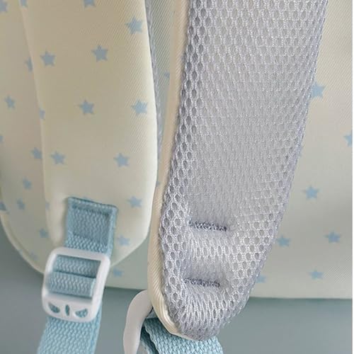 Mochila elegante con estampado de estrellas y nailon de alta densidad 6