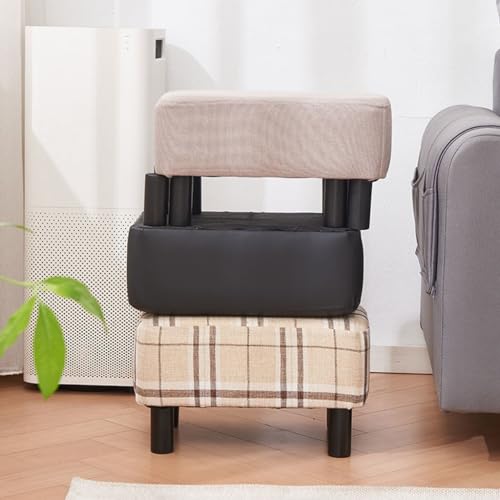 Tabouret à langer pour chaussures de ménage idéal pour entrée fleurie