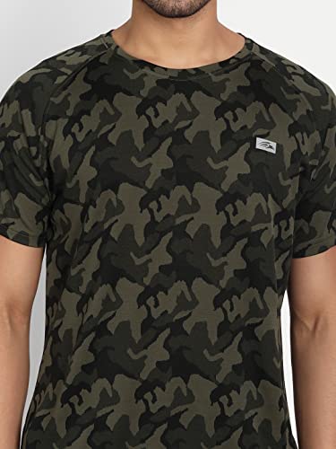 Image of PERF Regular Fit Half Sleeve T-Shirt for Men (PMATES22052)