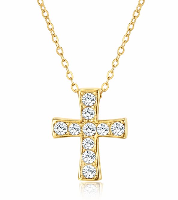 【Mari】 Swarovski クロスネックレス Mari様専用】 Swarovski クロスネックレス