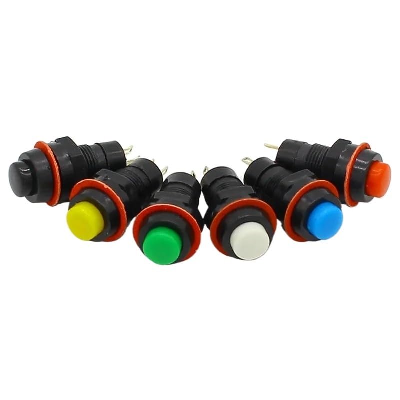 Interrupteur à bouton-poussoir autobloquant 10mm pour rénover vos lampes - 2