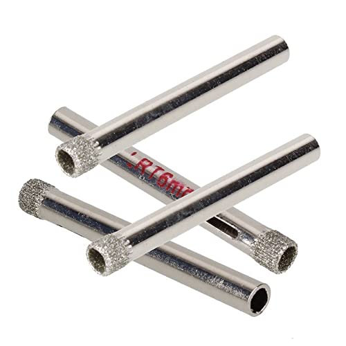 NUSHKI 10Pcs 6mm Diamond Coated Drill Bit miniatura 3
