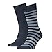 Produktbild Tommy Hilfiger Herren Th Men Duo Stripe 2p Socken, Blau (Jeans 356), 39-42 EU
