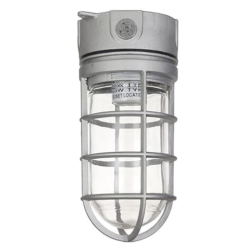 Image of 3.25 Inch Threaded Red Glass Globe Light Cover for Outdoor, Porch, Walkway & Nautical Lighting, Industrial Signal & Decorative Mood Light for Interior and Exterior Use - Vapor Tight, Shatter Resistant