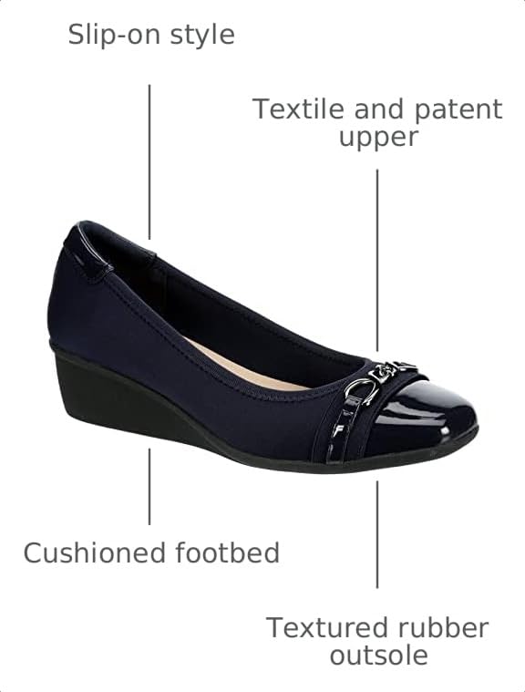 Image of Kit - Women's Round Toe Low Wedge Dress Pump