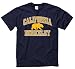 Campus Colors Cal Golden Bears Adult Arch & Logo Gameday T-Shirt - Navy, Medium