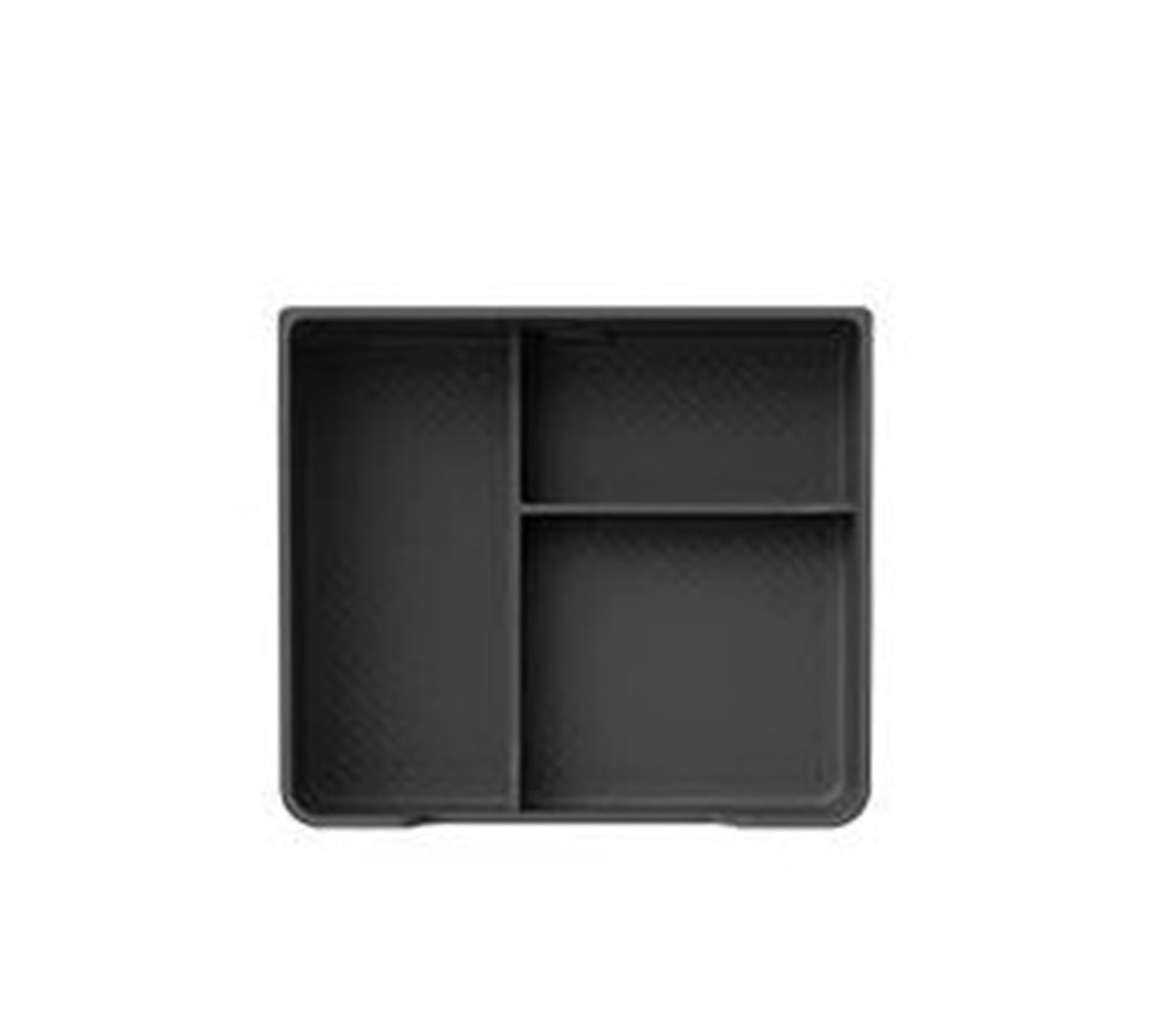 Fcaopcwama B - Black 1Pc For Audi Q5l Sportback 2018-2024 Car Center Console Organizer Tray Armrest Storage Box Silicone Accessories Car Armrest Storage Box