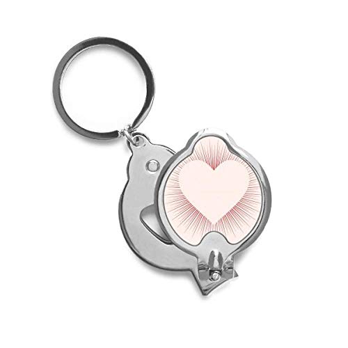 Coupe-ongles en forme de cœur avec lames de précision pour coupe nette Saint-Valentin