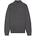 IZOD Men's Button Mock Sweater, Iron Gate