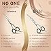 OCBA professional Hairdressing Scissor Sharp Hair Cutting Scissors for Barbers Hairdressers & Stylists Beard & haircut Scissors for Men & Women
