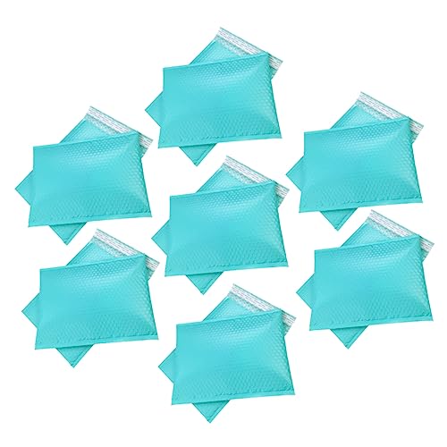Ciieeo 50 Pçs Saco De Espuma De Embalagem Saco De Correio Sacos De Embalagem De Roupas Envelopes Azu