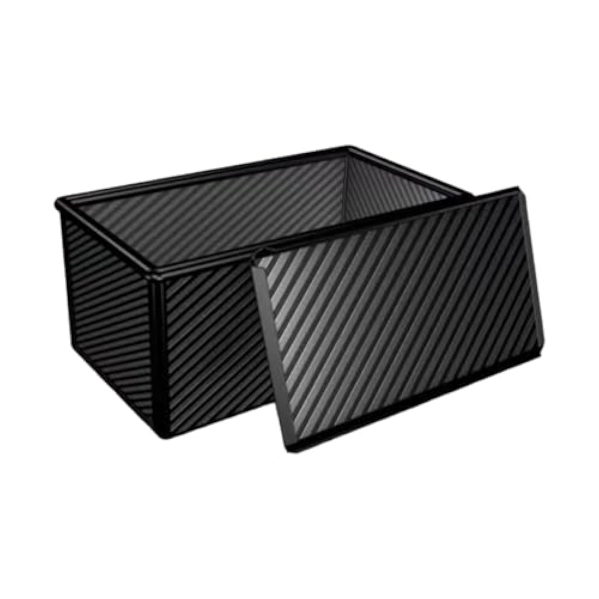 Corrugated Pullman Loaf Tin with Lid for Baking
