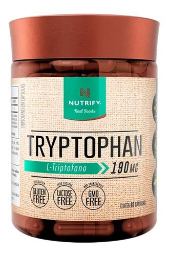 Triptofano 5htp Serotonina 60 Cáps Tryptophan Nutrify 500mg