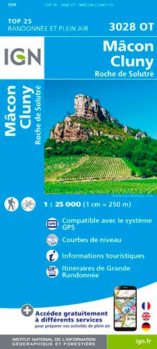 Télécharger 3028OT MACON CLUNY ROCHE DE SOLUTRE Livre PDF Gratuit