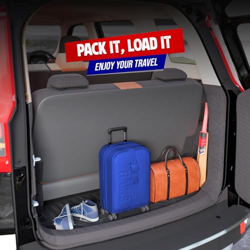 Image of 3D TPE Car Boot Mat for Brezza (2022 Onwards) Custom Fit, Heavy Duty & Anti-Slip Brezza Boot Mat | All Weather Resistant, Waterproof & Dustproof Trunk Liner, Car Dicky Mat