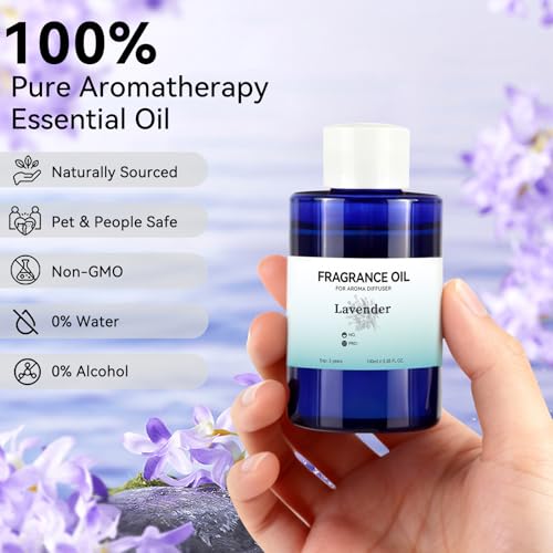 Aceite Esencial de Lavanda Puro para Difusor 100ml miniatura 3