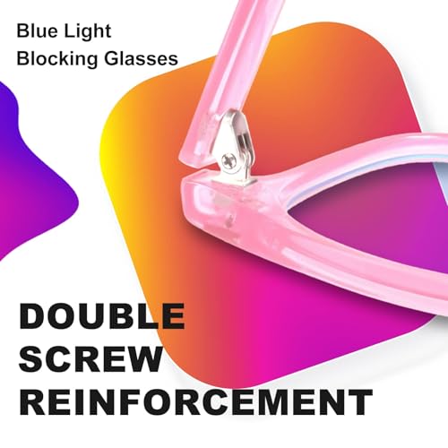 Image of VISOONE Blue Light Blocking Glasses Square with Anti Computer Glare for Gaming Women and Men MONTANA