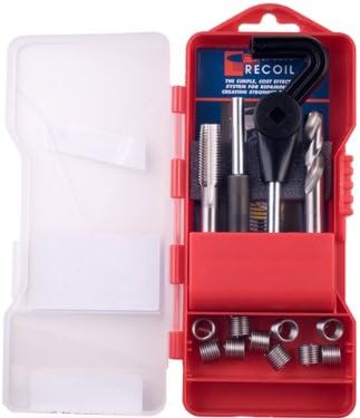 Recoil 35058 Trade Series Thread Repair Kit, M5 x 0.8 Metric Coarse, Inserts [1.5D] 15 Pc (1 PK)