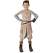Rubie's IT620263 - Star Wars - Rey Deluxe Costume per bambine, Taglia 11/12 Anni