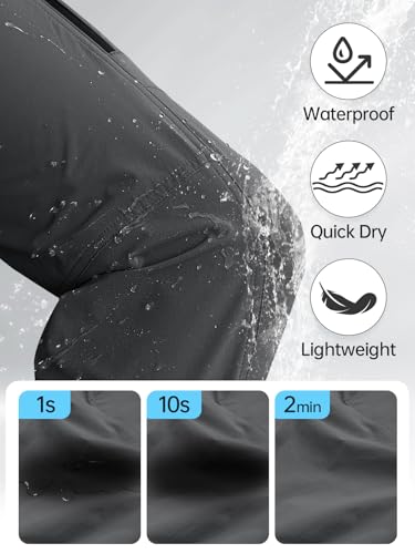 FREE SOLDIER Calças cargo masculinas forradas com lã softshell para atividades ao ar livre, neve, es