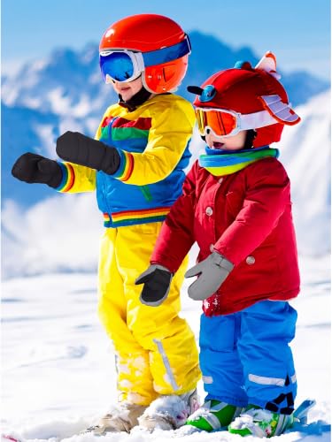 Image of SATINIOR Kids Snow Mittens Ski Gloves