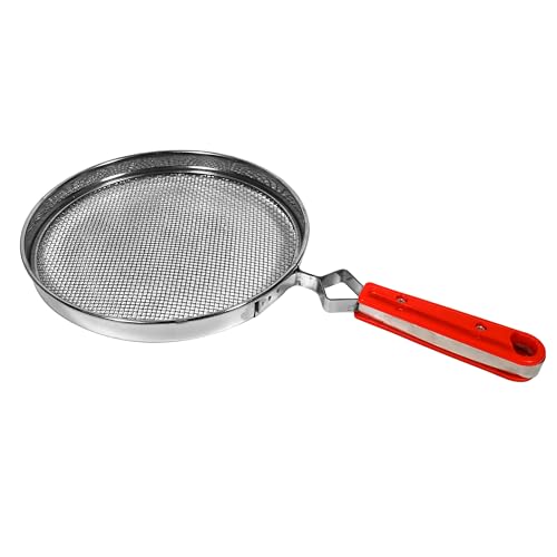 Image of Stainless Steel Fulka Grill for Gas Stove | Phulka Roti Jali | Grill Jali for Papad, Chapati, Tandoor & Brinjal Roaster- Pack of 1 (Size 8 Inch)