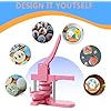 Amazon.com: DCBADGE Button Maker Machine Multiple-Sizes, DIY Pin Button ...