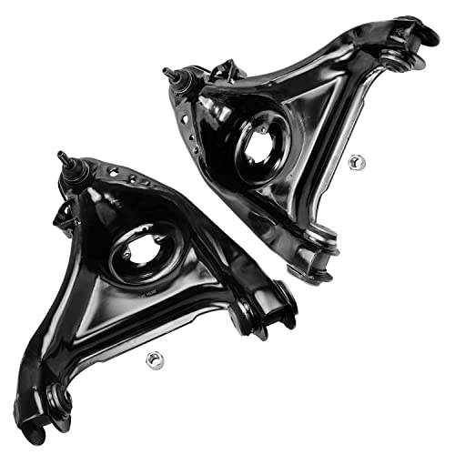 Image of Detroit Axle - 8pc Front End Control Arms Kit for 1995-2002 Ford Crown Victoria Lincoln Town Car Mercury Grand Marquis, Lower Control Arms w /Ball Joint Tie Rods Adjusting Sleeves Replacement