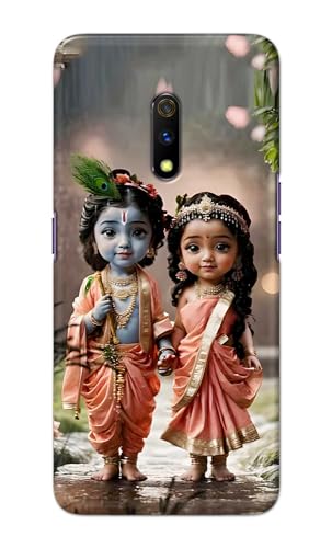 Image of Printed Hard Back Cover for Oppo K3 Back Cover (Radha Krishna Love -J2) -190724(EA)