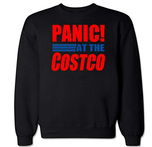FTD Apparel Men's Panic Costco Crewneck Sweater