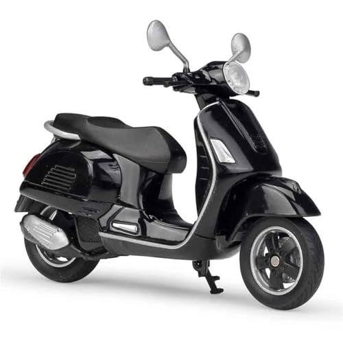 Jouet Vespa GTS 125 2017 à échelle 1:18 doté de roues rotatives flexibles