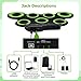 7 Pads Roll Up Drum Set with 3.5 Mm Headphone Jack & 2 Foot Pedals Electronic Drum Pad Kit, USB/Battery Powered Drum Practice Pad, Present for Kids, Adults, Beginners, Simple to Operate