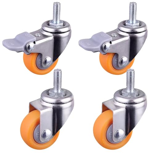 Aenmezen 1C` ~j lWt Xe LX^[ u[Lt 4 XCx LX^[ ׏d45 kg É iC zC[ ؍ނ^CȂǏɓKp Ȃ(2swivel+2with brake,38mm)