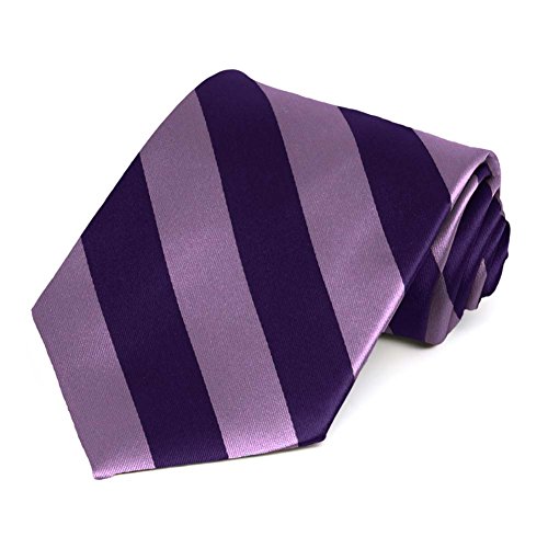 Image of tiemart Men's Striped Tie Standard Length