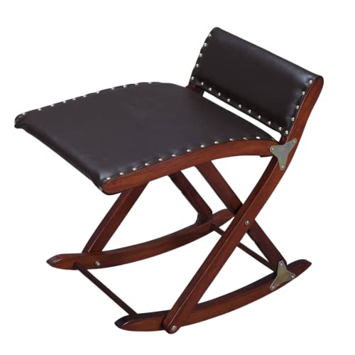 MEDOSAN Hocker aus Holz für die Beine | Beinwippe | Relaxschaukel |...