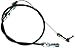 Racing Power R2334 Braided Stainless Universal Throttle Assembly (24" Black Housing With Cable)