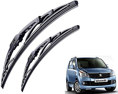 Image of WolkomHome High Performance OE Car Wiper Blade Replacement set of 2 Pc Right 20 inch Left 16 inch for Maruti WagonR 2010