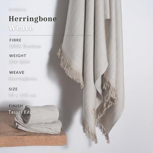 Image of 100% Bamboo Large Bath Towel | Buttery Soft, Ultra-Absorbent, Lightweight, Anti-Microbial, Hypoallergenic, Quick Dry | Suitable for Daily use, Travel, Gym, Swimming (Olive)