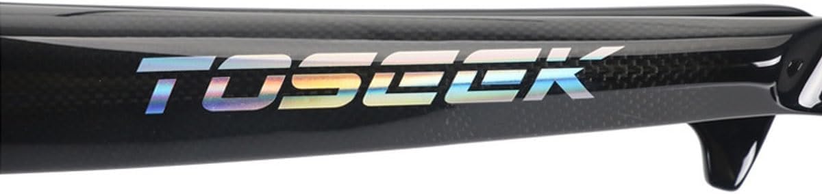 Mountain Bikes Rigid Fork 26" 27.5" 29" Full Carbon Fiber Bikes Forks 1-1/2'' Tapered Tube Quick Release Front Forks 9 * 100mm QR Disc Brake Bike Hard Fork(27.5in)
