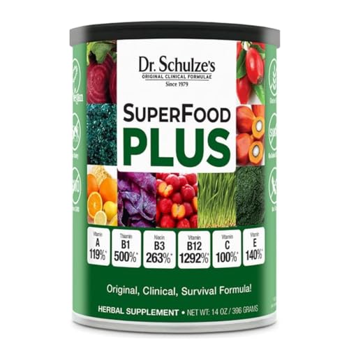 Dr. Schulze’s SuperFood Plus | Vitamin and Mineral Herbal Concentrate