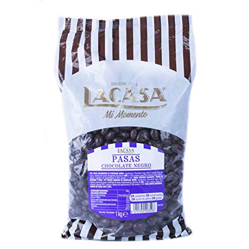 LACASA Pasas chocolate negro 1kg - Jujuca - Jujuca