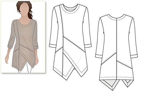 Style Arc Sewing Pattern - Lani Woven Tunic (Sizes 18-30) - Click for Other