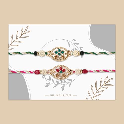 Image of The Purple Tree Rakhis For Brother, Rakhi for bhai, Rakshabandhan Gift, Rakhi Gift, Best Rakhi For Brothers