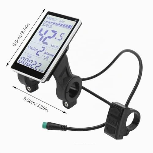Akozon Bici Elettrica LCD Pin 24V 36V 48V 60V Scheda Madre Desktop Universale Ddr4 Meter 5 Gadget Elettronici Presa Lga 1151 E Scooter M5 Pannello Schermo per Bici da 31 8 22 2 Mm