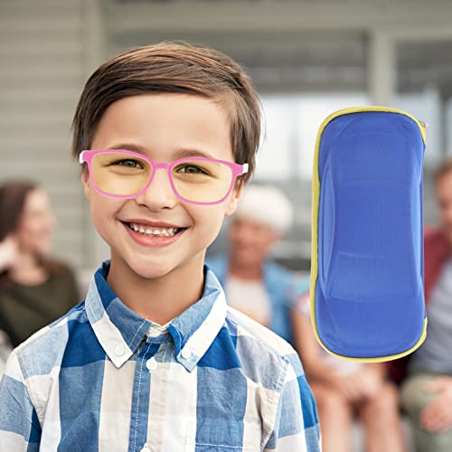 Óculos de luz azul infantil Uonlytech para crianças com proteção ocular, antifadiga ocular, armação