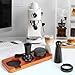 7 PCS Espresso Accessories,Espresso Tamper Tools,WDT Tool Espresso Machine Accessories Kit,Coffee Tamper with Wood Espresso Tamping Station,Distributor,Stirrer,Dosing Funnel,Brush,Puck Screen (54mm)