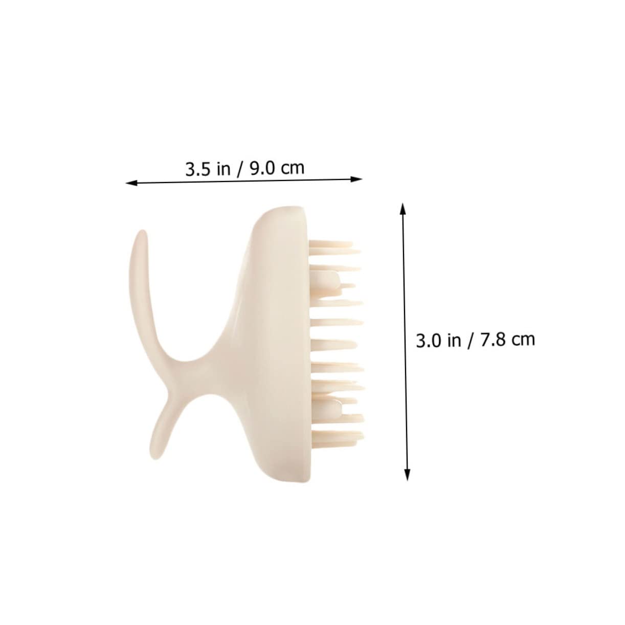 FRCOLOR 4 cepillos de champú para masaje, peine de masaje, cabezal de cepillo limpio
